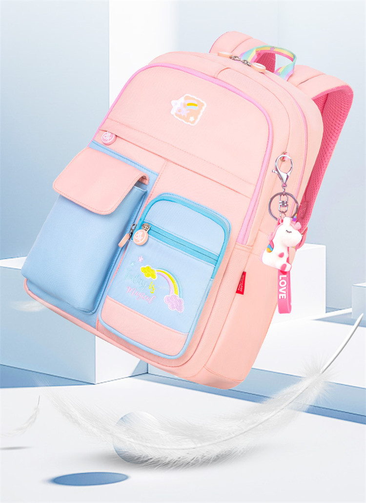 легкая детская школьная сумка