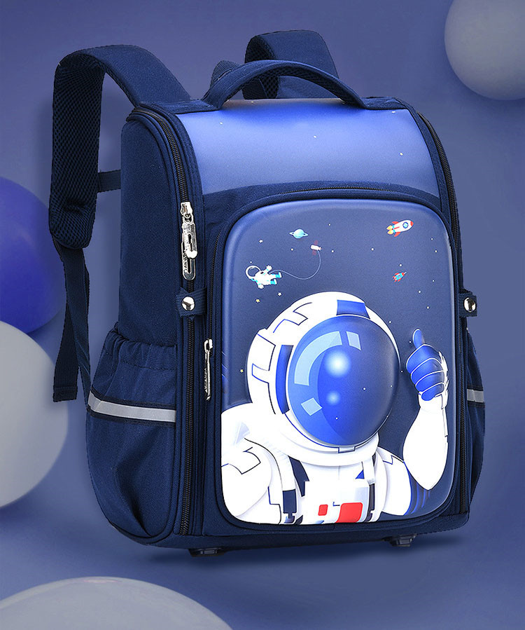3D модель школьная сумка для детей в жестком корпусе