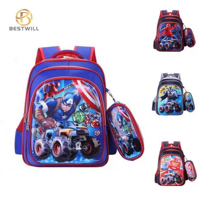 Мультфильм Наруто Бэтмен Человек-паук Человек-паук дешевый рюкзак школьный портфель