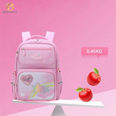 Радужные школьные детские рюкзаки для девочек 